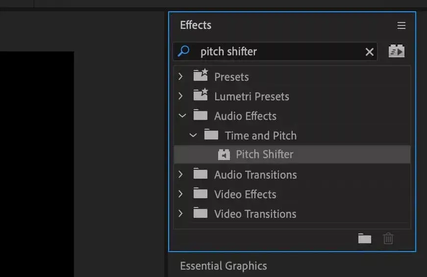 เปลี่ยนเสียงด้วย Adobe Premiere