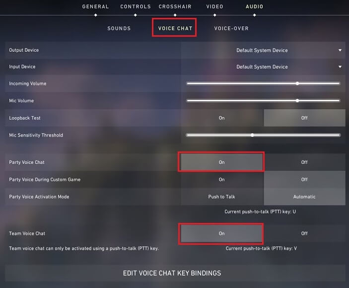 ขั้นตอนการเปิดใช้งาน Voice Chat