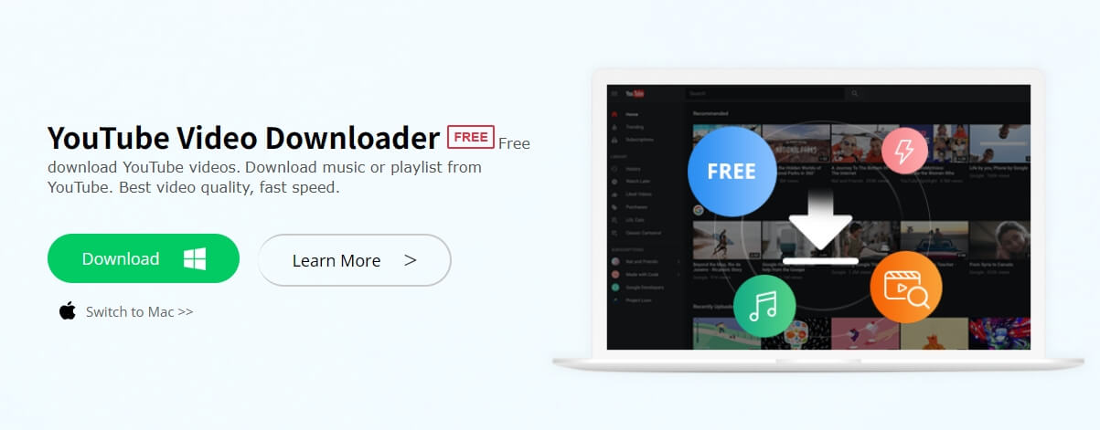 NoteBurner YouTube Video Downloader
