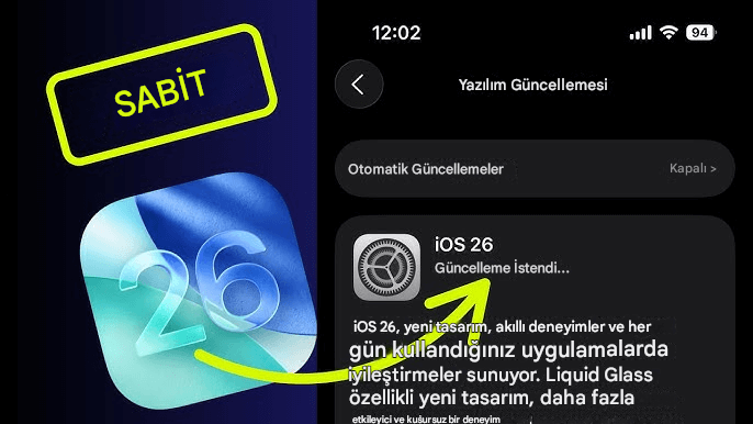 iOS 26 güncellemesi sonsuza kadar sürüyor