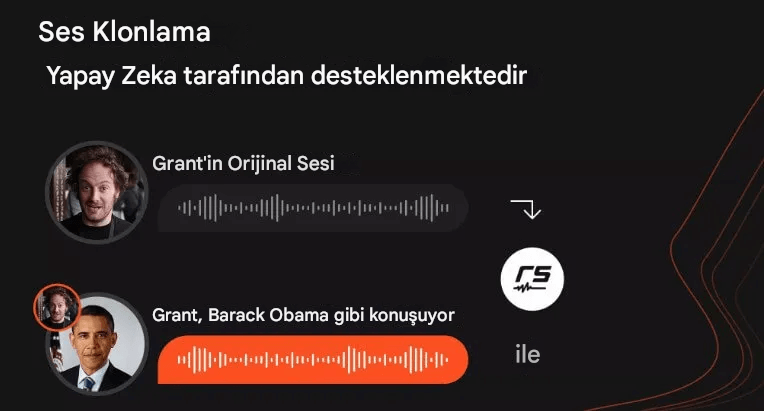 ses klonlama