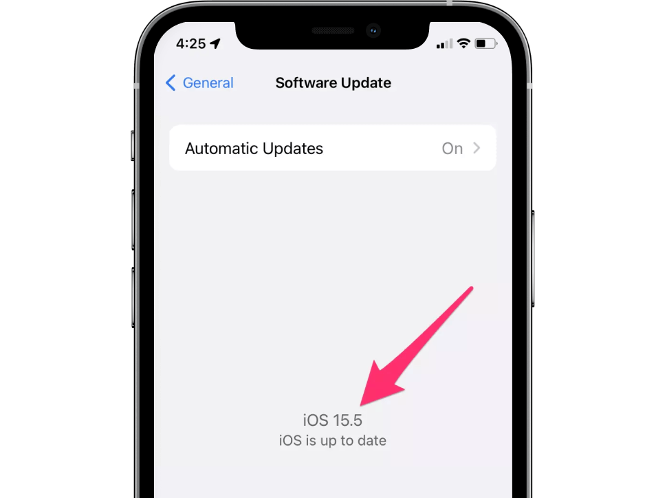 iOS 16未顯示更新