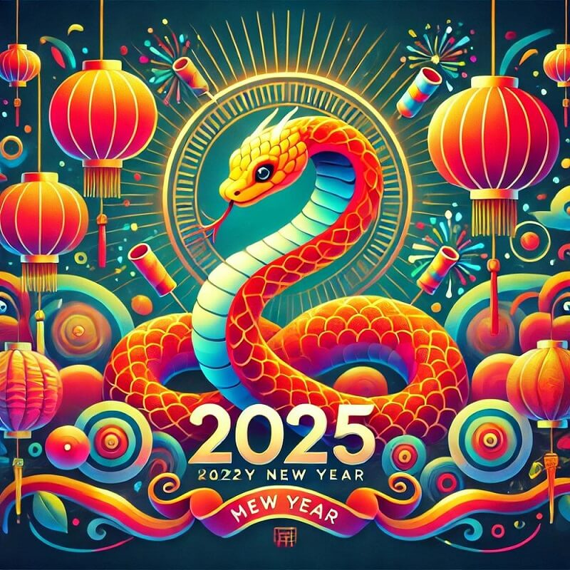 2025 新年快樂圖