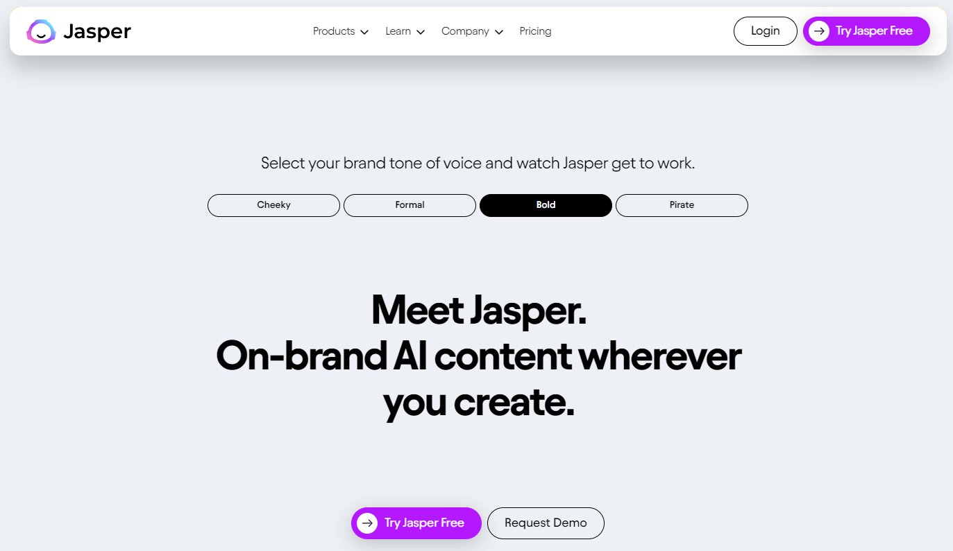 AI聊天機器人Jasper