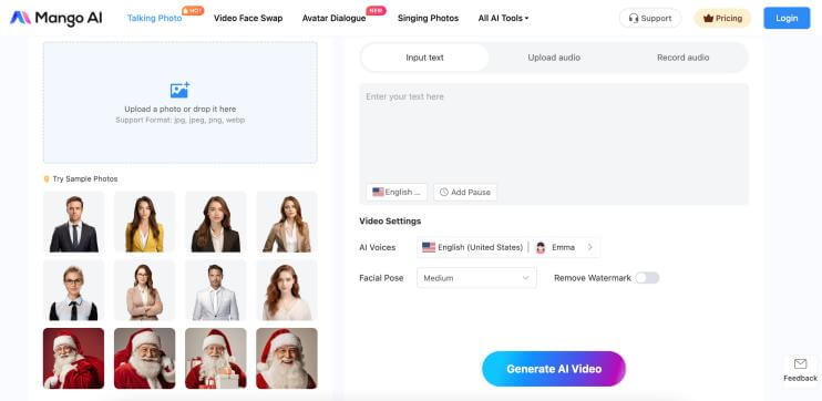 Mango AI 照片講話工具
