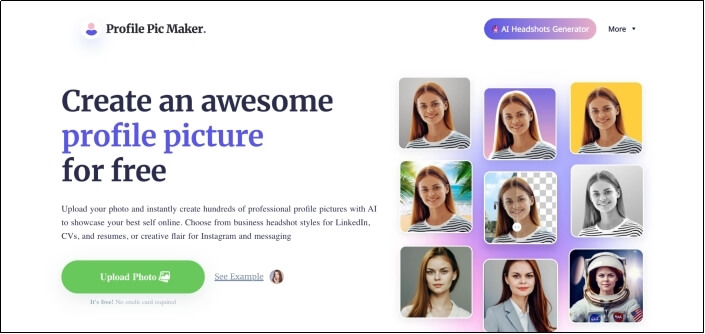 Profile Pic Maker AI 頭像生成