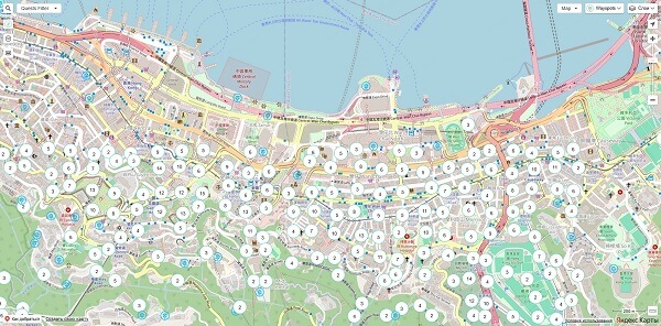 Pogo.tools 寶可夢補給站地圖