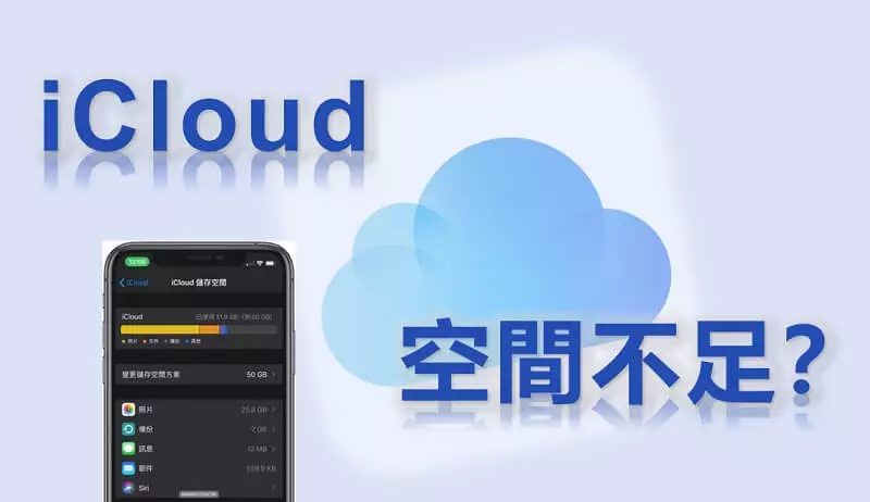 iCloud 空間不足？一步步教你快速清理 iCloud 釋放空間！