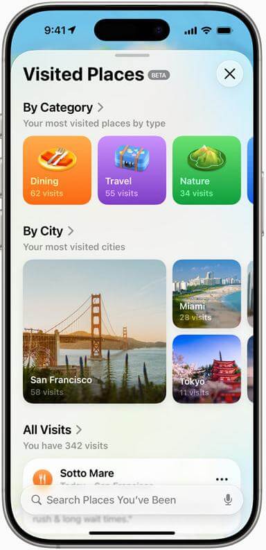 iOS 26 地圖更新