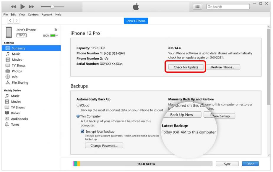 iTunes 更新 iOS 26