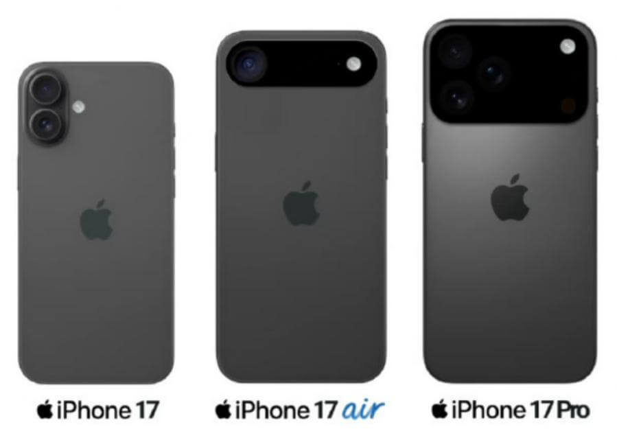 iPhone 17 系列機型外觀顏色