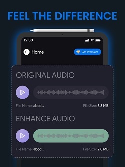 AI Audio Enhancer App