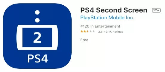 PS4 Second Screen 手機投影 PS4 軟體