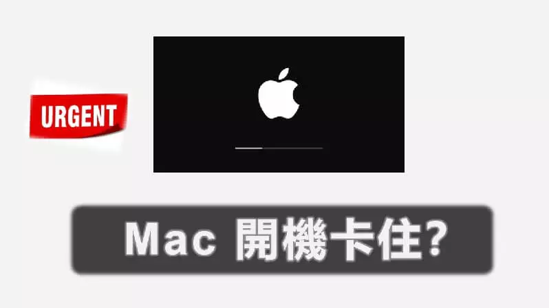 【緊急救援】Mac 開機卡住/白蘋果怎麼辦？