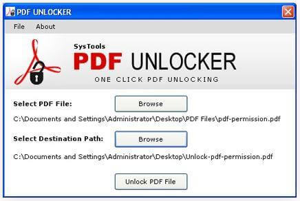 PDF Unlocker PDF 移除密碼工具