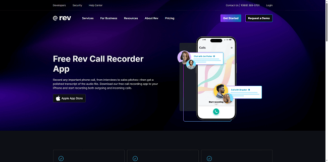 Rev Call Recorder 手機電話錄音 App