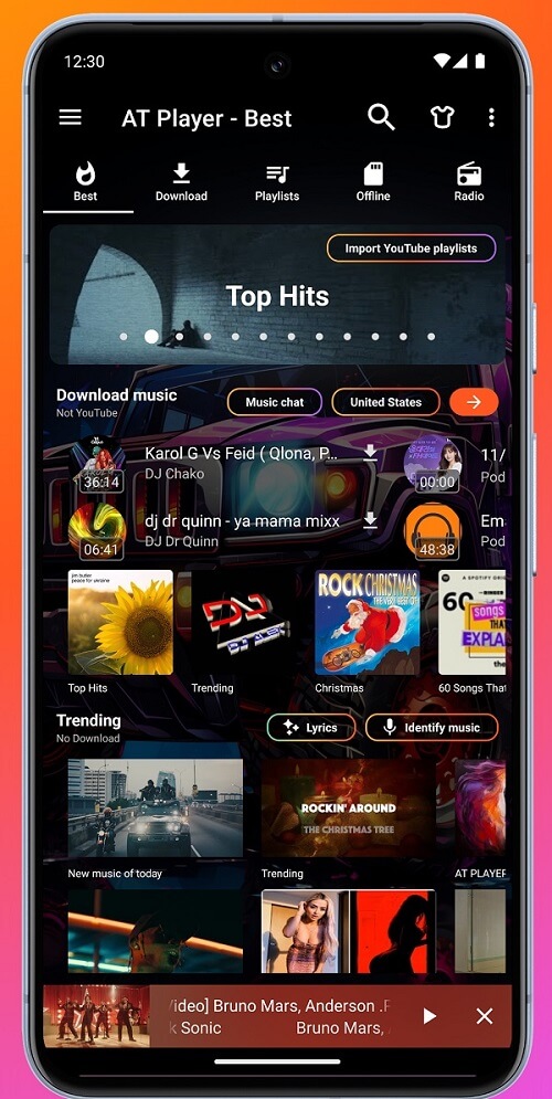 在下載 YouTube 音樂 APP 完成操作