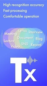 Texter 錄音轉語音 App