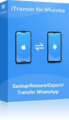iTransor for WhatsApp 對話備份工具