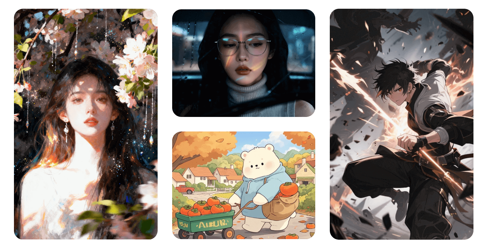 風格多樣 AI 繪圖