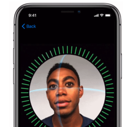 iPhone X face ID