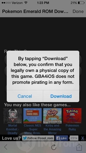 download and install the game