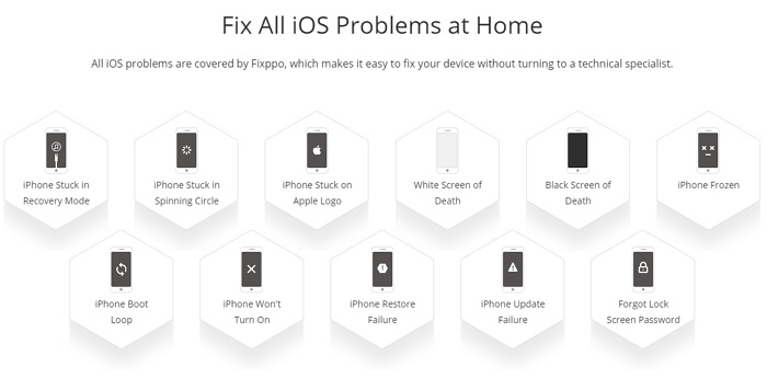支持修復的iOS問題