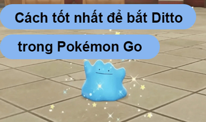 bắt ditto pokemon go hack