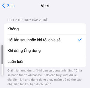 dịch vụ định vị zalo
