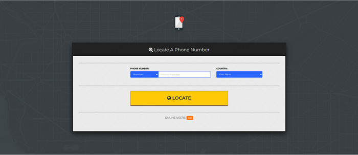 Điền vào phone number