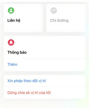 tắt chia sẻ vị trí trên tìm bạn bè của tôi