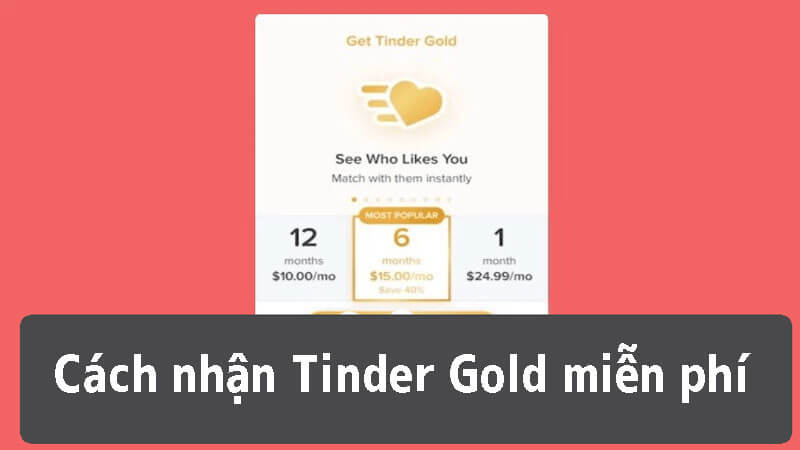 [ 2024 ] 5 Phương pháp Tốt nhất: Cách Nhận Tinder Gold Miễn phí