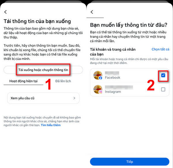 Khôi phục nội dung Messenger đã xóa gần đây