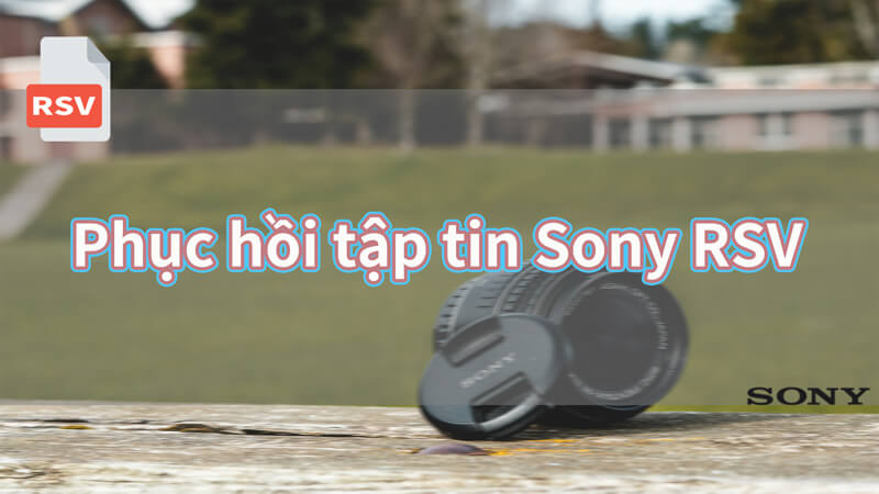 Phục hồi tập tin Sony RSV