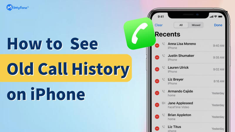 [Phương pháp 3] Cách xem toàn bộ lịch sử cuộc gọi cũ trên iPhone từ nhiều tháng trước