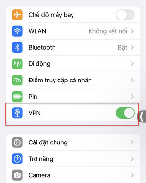 Nhấp vào nút Cho phép và ứng dụng VPN sẽ được cấu hình tự động