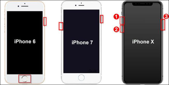 đưa iPhone vào chế độ phục hồi