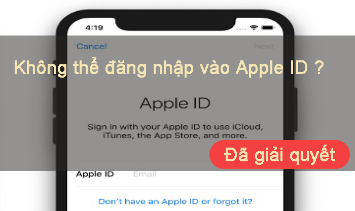 Bạn không thể đăng nhập vào Apple ID? Dưới đây là 11 mẹo hữu ích!