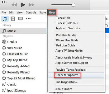 cập nhật itunes windows