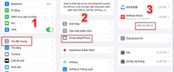 xóa bản cập nhật ios