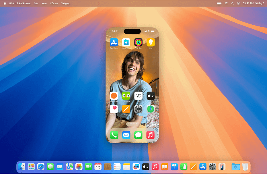 Điều khiển iPhone từ Macbook
