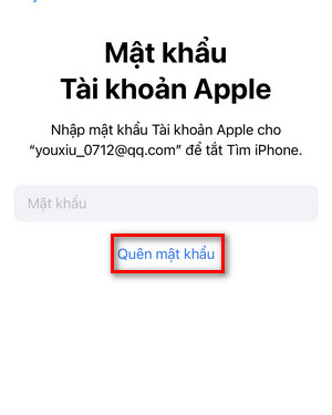 xóa tài khoản icloud
