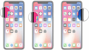 khởi động lại iphone x