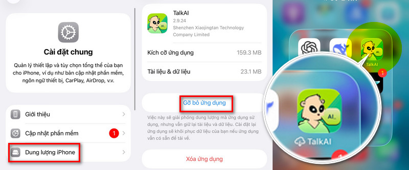 Qua app để tìm lại Email iCloud