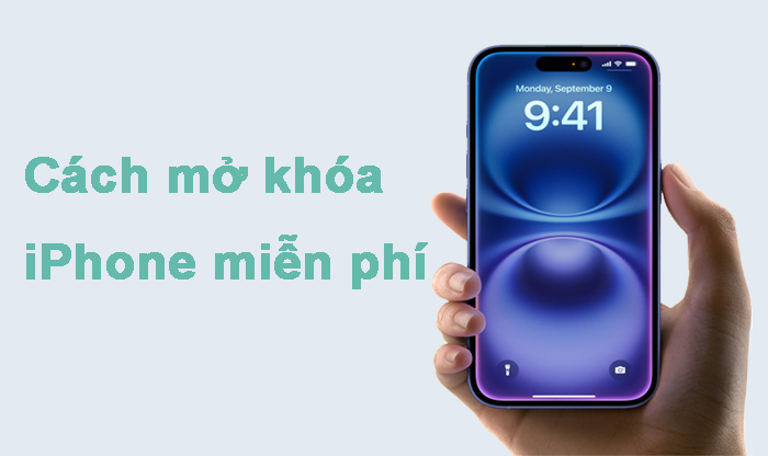 Mở khóa iPhone miễn phí