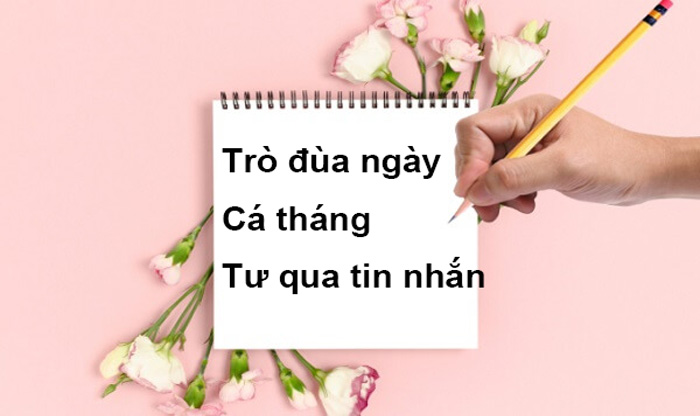 Những trò đùa Cá tháng Tư vui nhộn qua tin nhắn