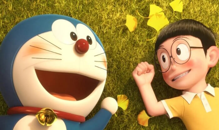 doraemon hãy đứng cạnh tôi