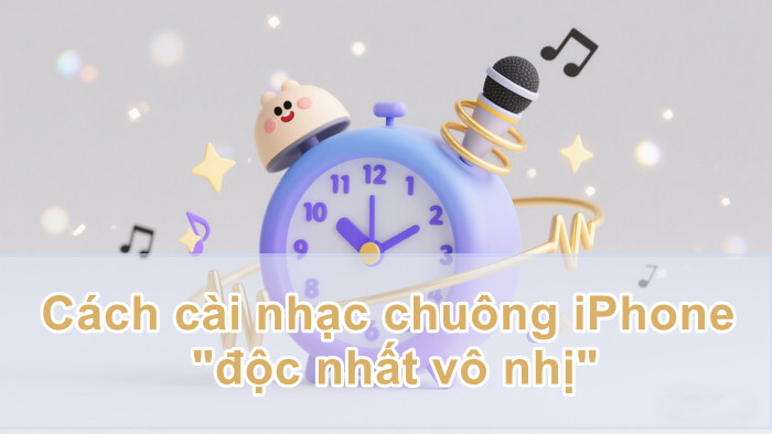 Cách cài nhạc chuông iPhone độc nhất vô nhị trên thế giới