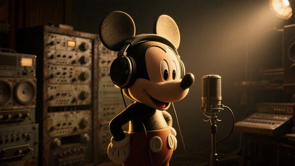 Đổi giọng thành Mickey