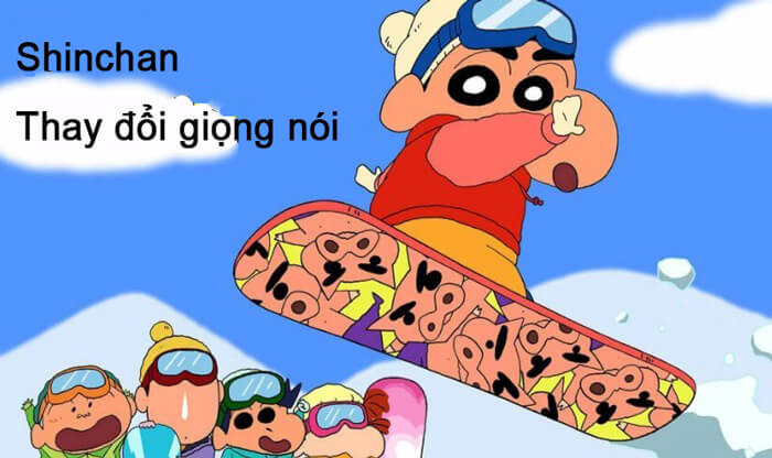 Giải phóng niềm vui: Thay đổi giọng nói của Shinchan để chơi khăm và hơn thế nữa